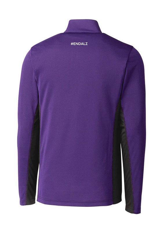 BarrALZ Ice Pique Colorblock Tech Men's Half Zip