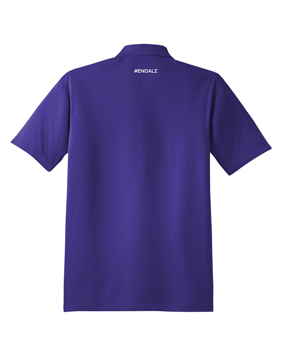 BarrALZ Micropique Performance Polo