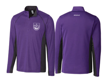 BarrALZ Ice Pique Colorblock Tech Men's Half Zip