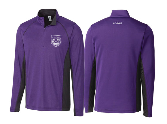 BarrALZ Ice Pique Colorblock Tech Men's Half Zip