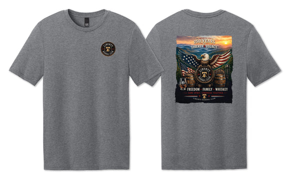 Liberty Barrel Club 250th Anniversary Patriotic District® Tee